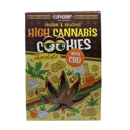 EUPHORIA Csokis Keksz CBD-vel 100 g
