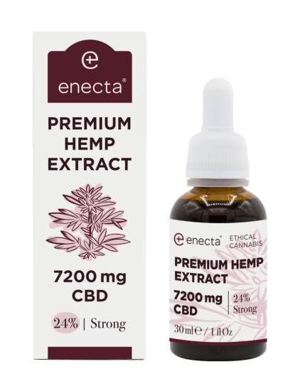 ENECTA CBD olaj 24% 7200 mg 30 ml