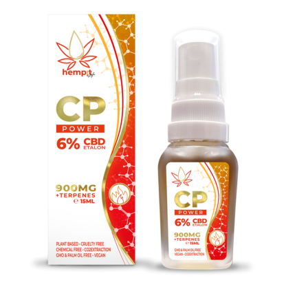 HEMPIT HEMP!TERP Power  6% CBD Olaj terpnekkel