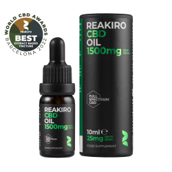  REAKIRO CBD Oil 1500 mg 10 ml