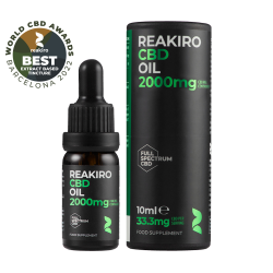  REAKIRO CBD Olaj 2000 mg 10 ml